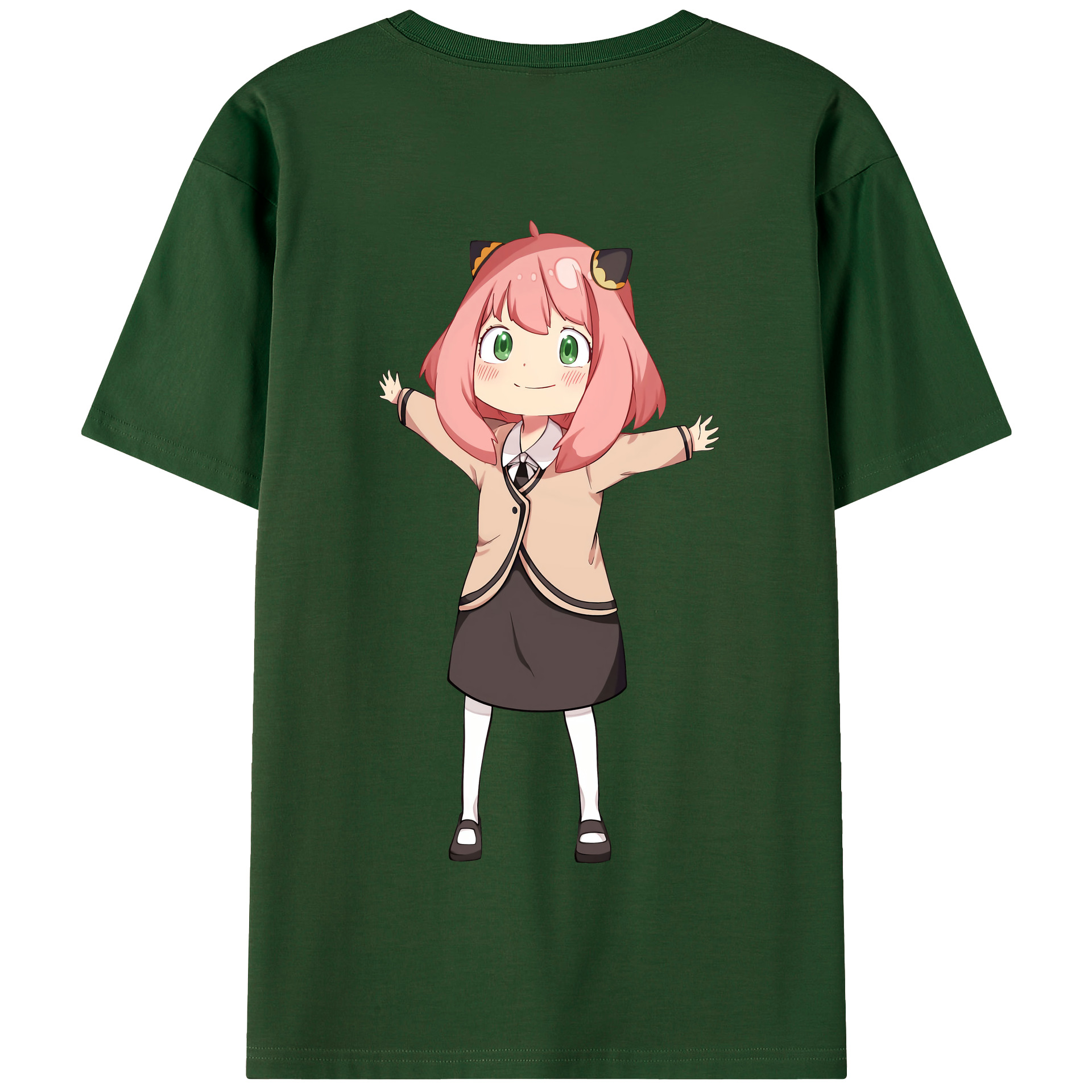 （画像用） SPY×FAMILY间谍家家酒 綿100％半袖Tシャツ（背面プリント）